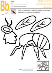 bee-insect-craft-worksheet